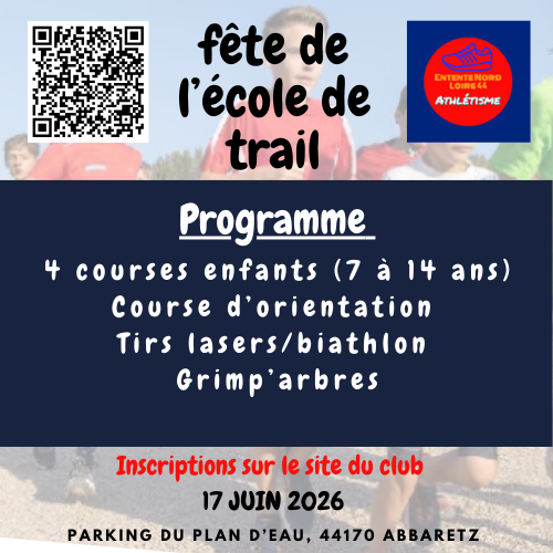 Fête de l'école de trail - 2026