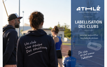 Labellisation FFA des clubs : une nouvelle procédure pour valoriser son projet club