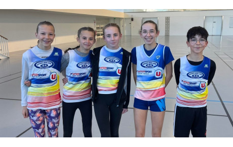 Equipe Athlé  Benjamins hivernal 